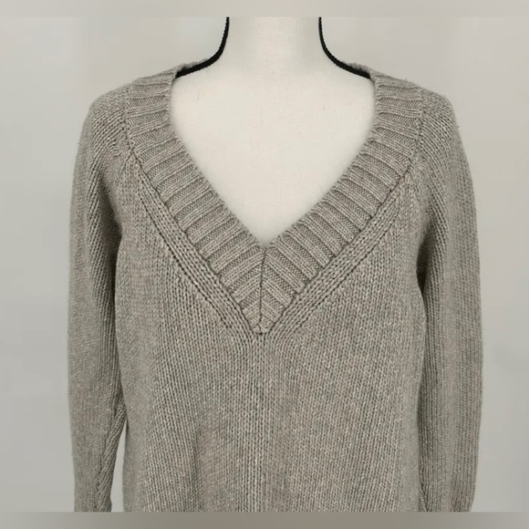 Authentic Celine Oversized V Neck Knit Sweater - Picture 2 of 8